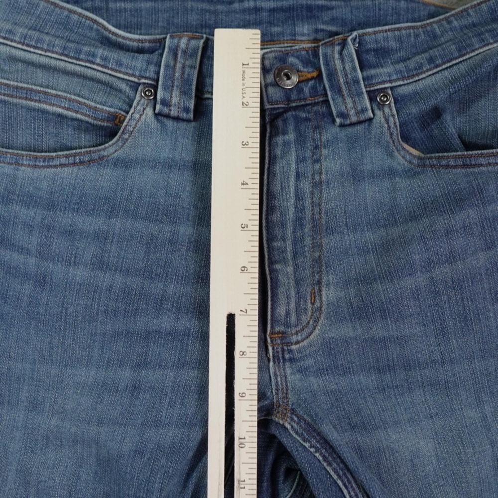 Duluth Trading Co Ballroom DoubleFlex Jeans Mens 32x34 Blue Carpenter Workwear - Picture 10 of 13